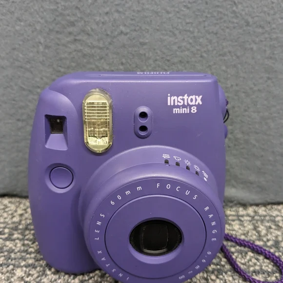 Instax Mini Purple Instant Camera
